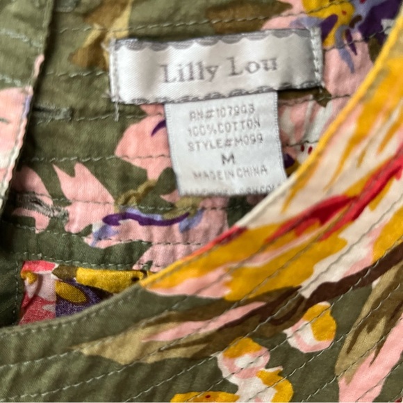 Lilly Lou Floral Sleeveless Cotton Top - Medium - Picture 4 of 8